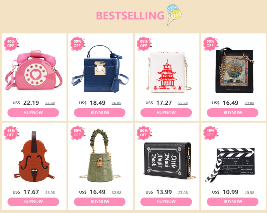 Thumbnail: Sexy Lips Style Ladies Day Clutch Bag Chain Purse Shoulder Bag Handbag Women's C