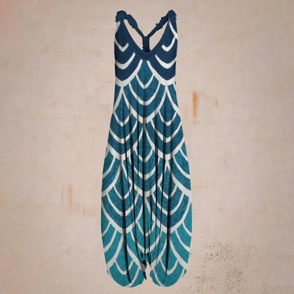 Thumbnail: Womens Summer Playsuit Romper Jumpsuit Ladies Sleeveless Casual Floral Print