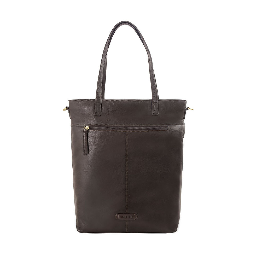 Thumbnail: Pepper Large Leather Tote With Sling Strap