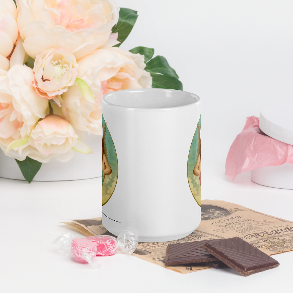 Thumbnail: Angel in the Moon 15 oz mug