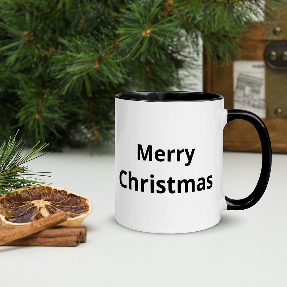 Thumbnail: Christmas Tree Mug- Customize Your own Holiday Mugs with Message and Picture