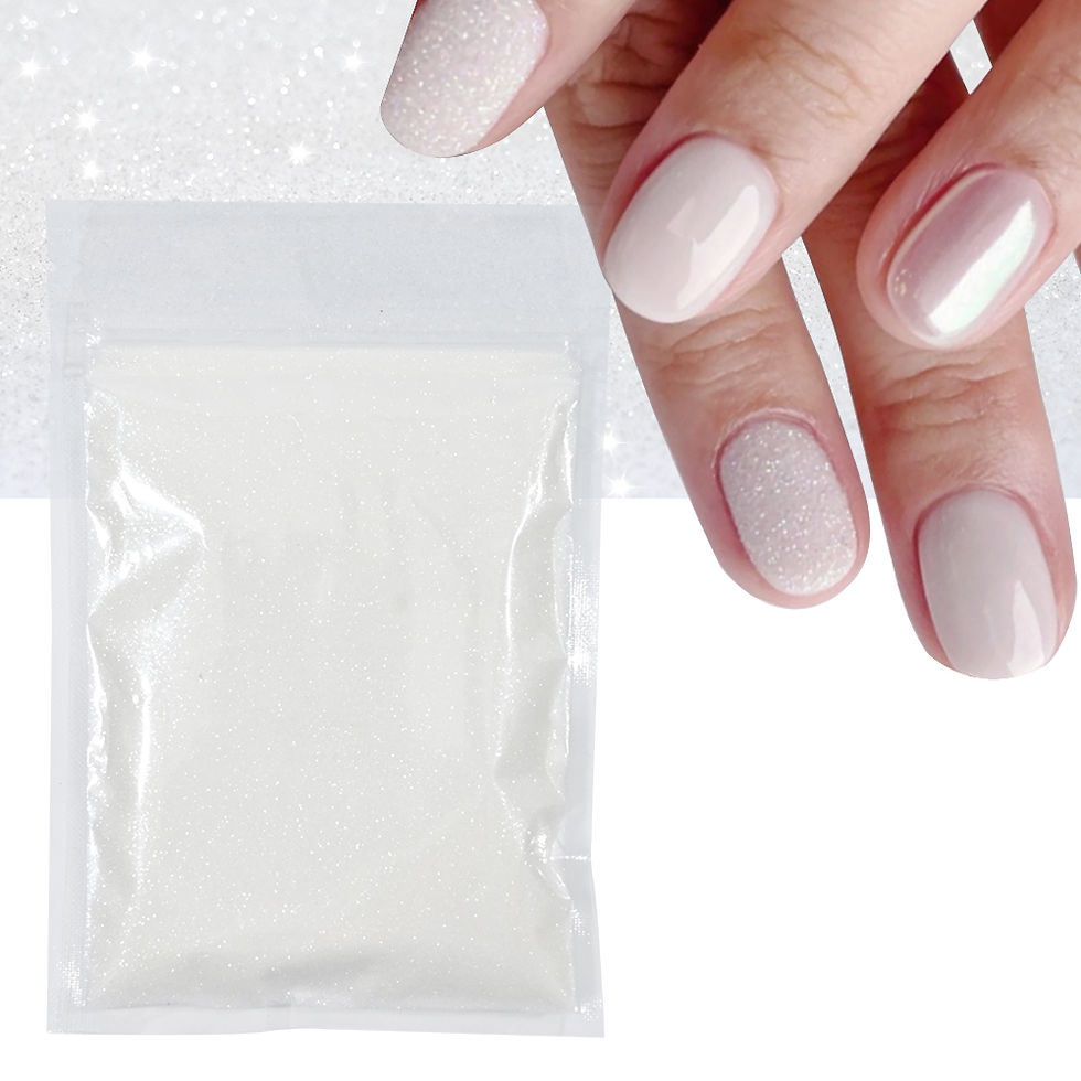 Thumbnail: 10g Blue Green Light Luminous Nail Powder Glow In The Dark Pigment Dust Phosphor