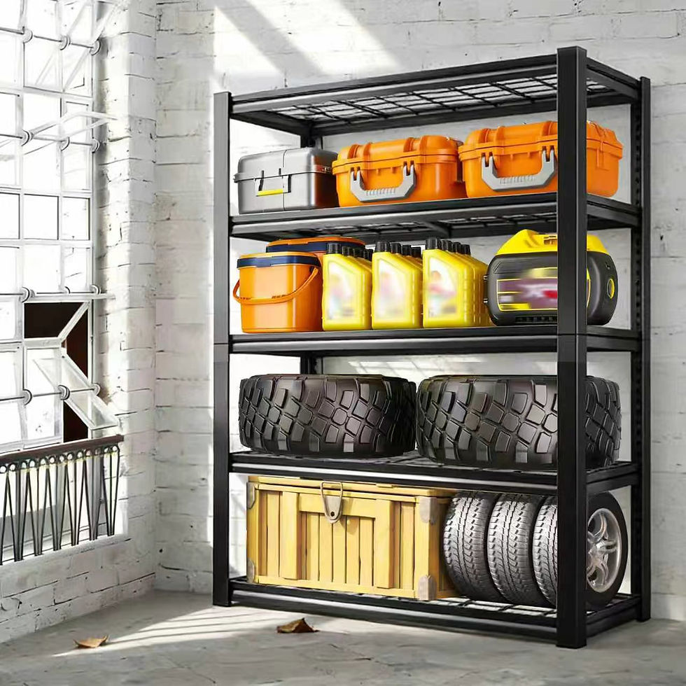 Thumbnail: Nnovaroom  72" Adjustable Metal Double Layer Column Shelving, Commercial Grade U
