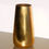 Thumbnail: GILT 12" Gold Gilded Zen Vase with a distressed finish