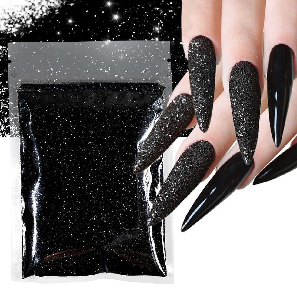 Thumbnail: 10g Blue Green Light Luminous Nail Powder Glow In The Dark Pigment Dust Phosphor