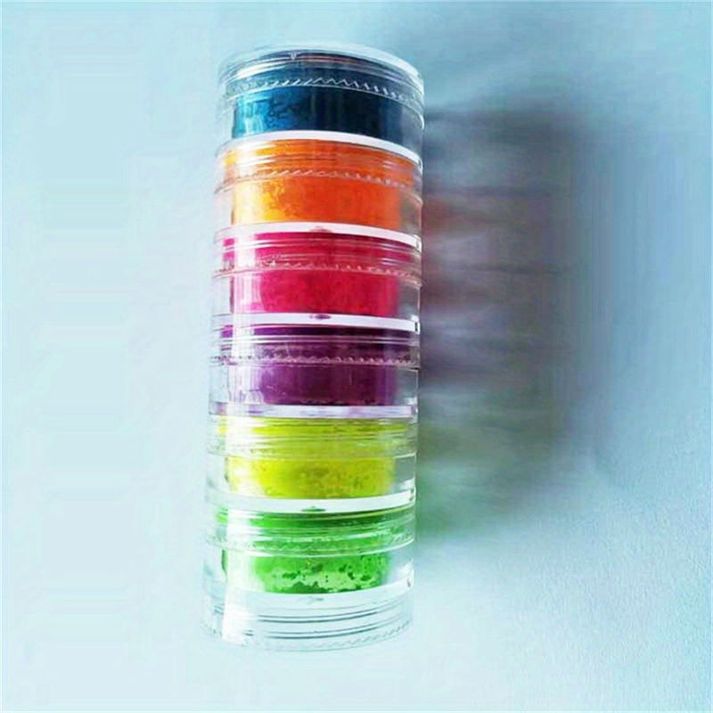 6colors/set Nail Art Cosmetic Long Lasting Waterproof Matte Eyeshadow Eyeshadow
