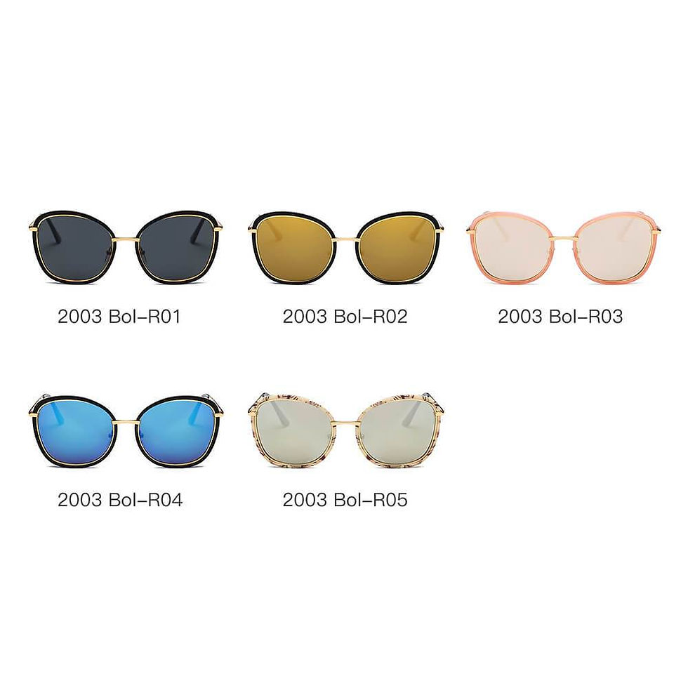 Thumbnail: BROOKVILLE | Women Round Cat Eye Oversize Sunglasses