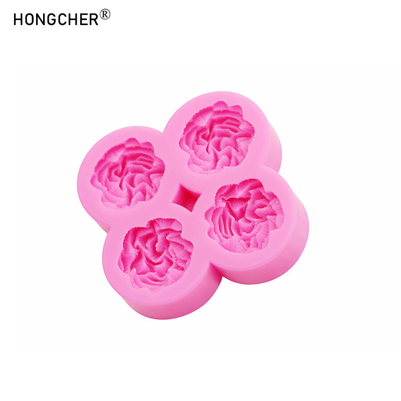 Thumbnail: Polka Dot Floral Rose Silicone Molds for Phone Cases Resin Jewelry Drip Resin Mo