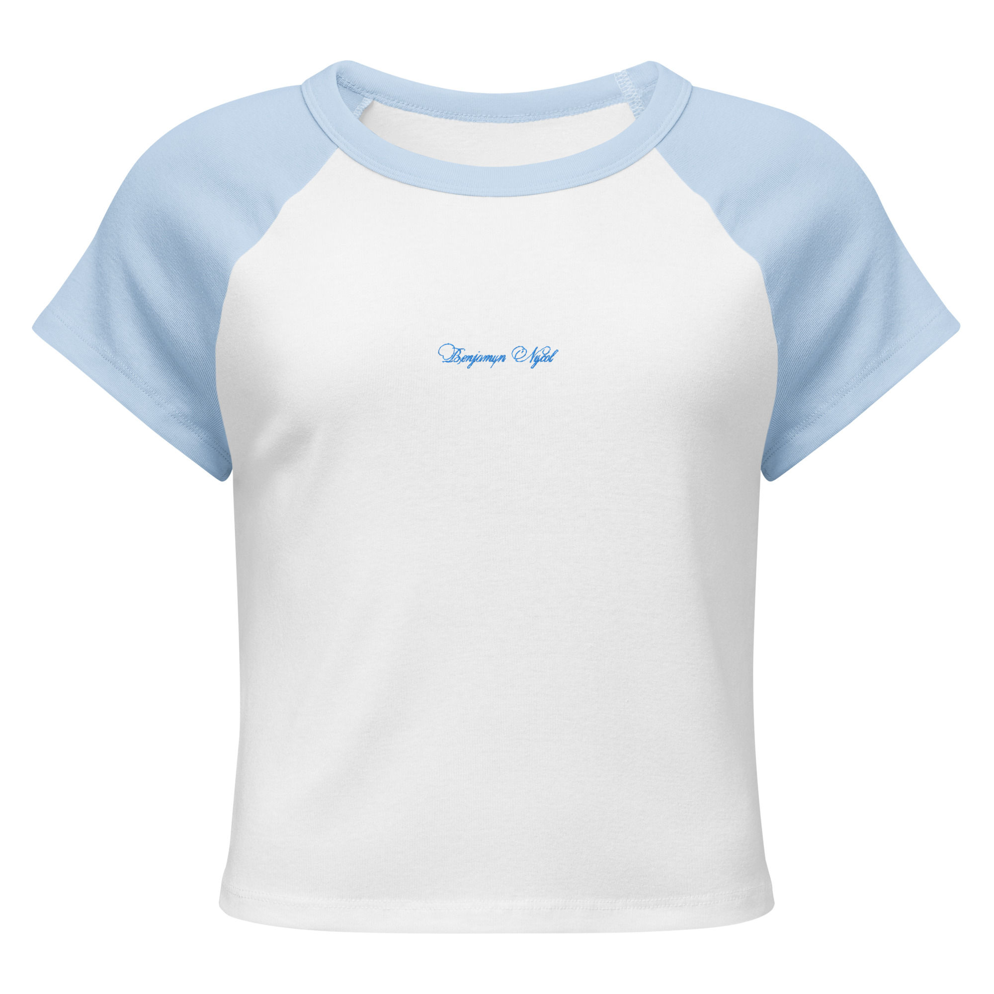Women’s micro rib raglan baby tee