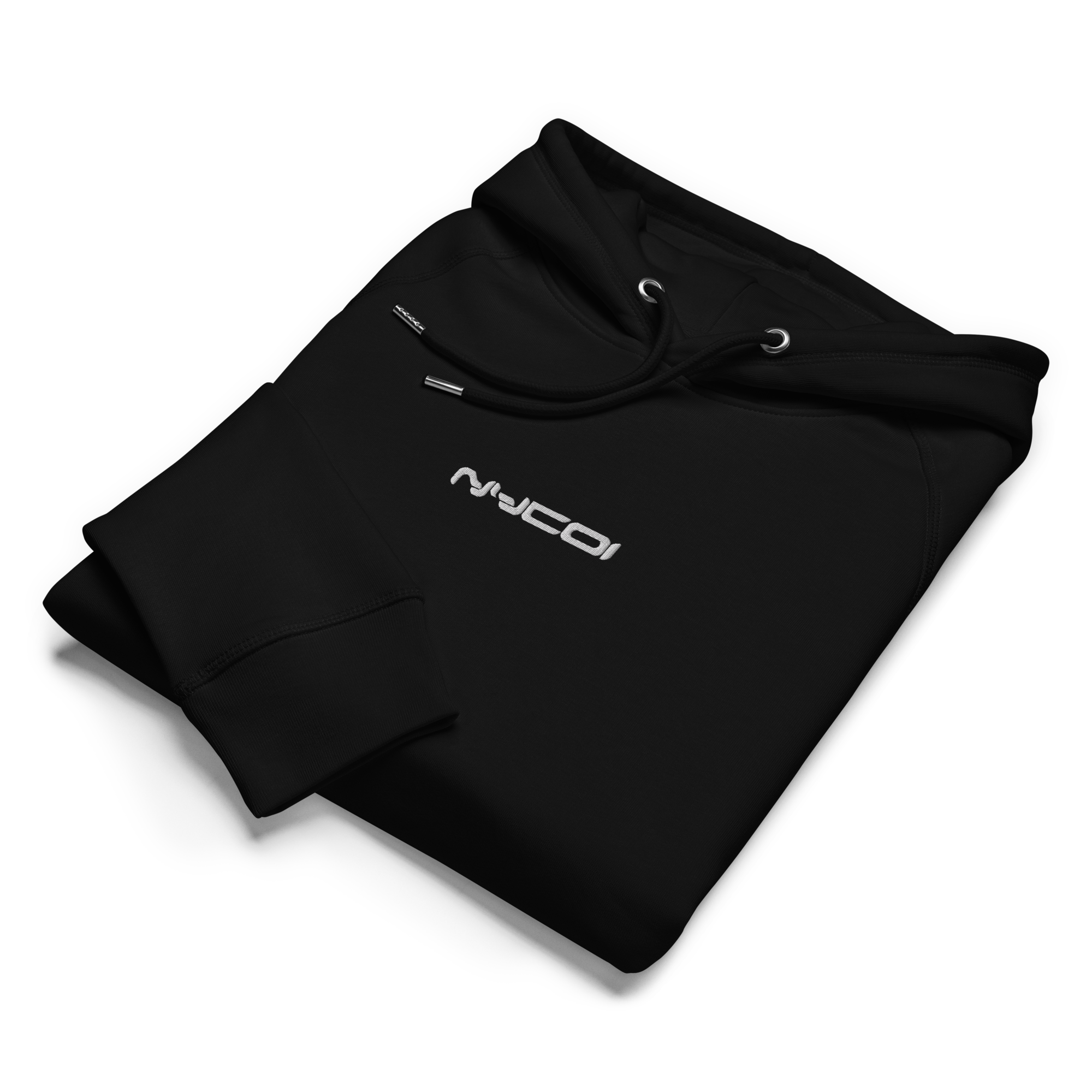 Unisex organic side pocket hoodie