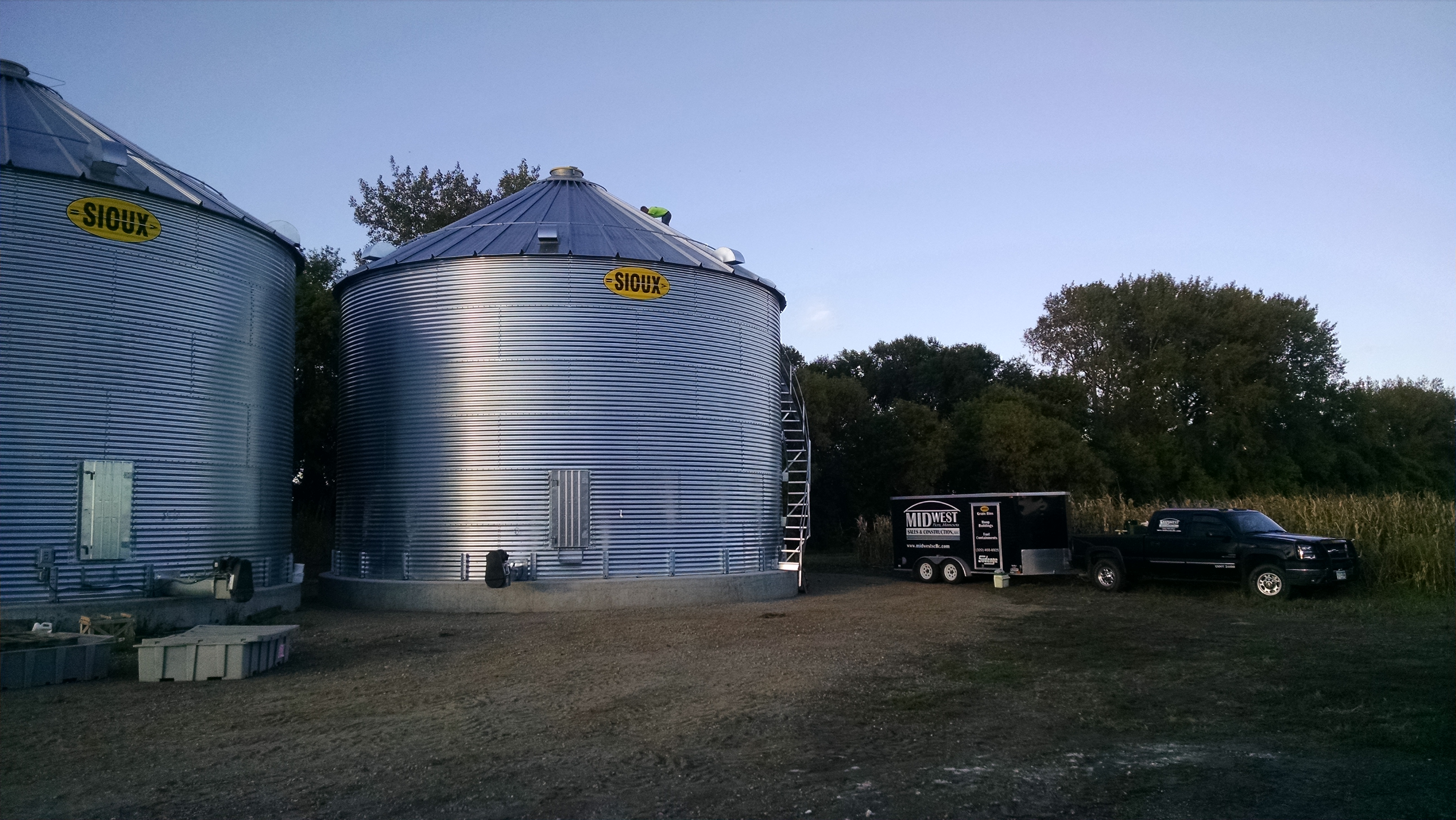 Midwest Sales & Construction LLC Grain Bins
