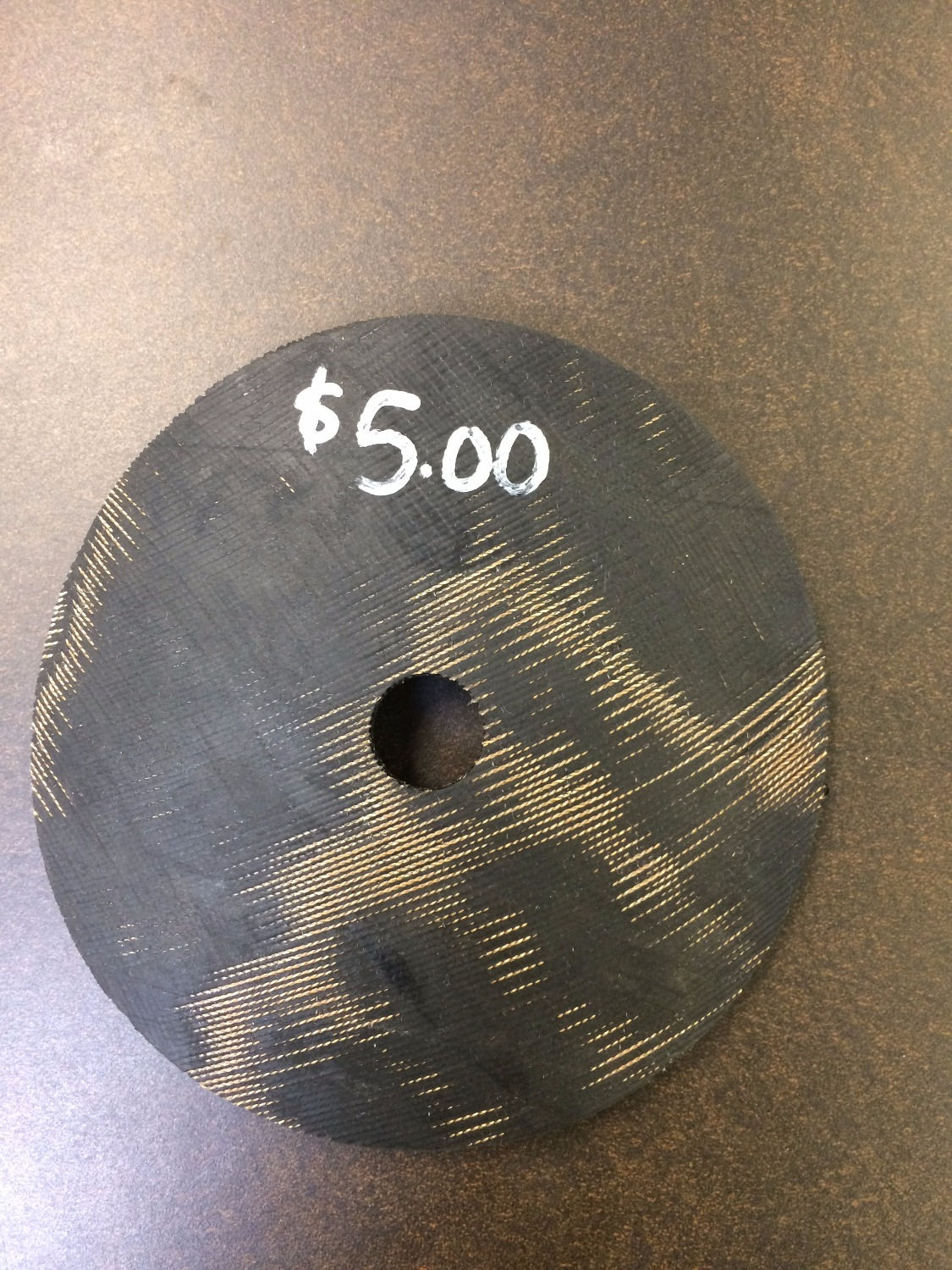 6" Rubber Disc