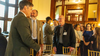Innovation Celebration Attendees Chatting