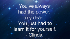 You have the power