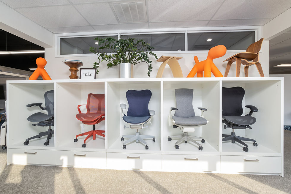 chairs showroom