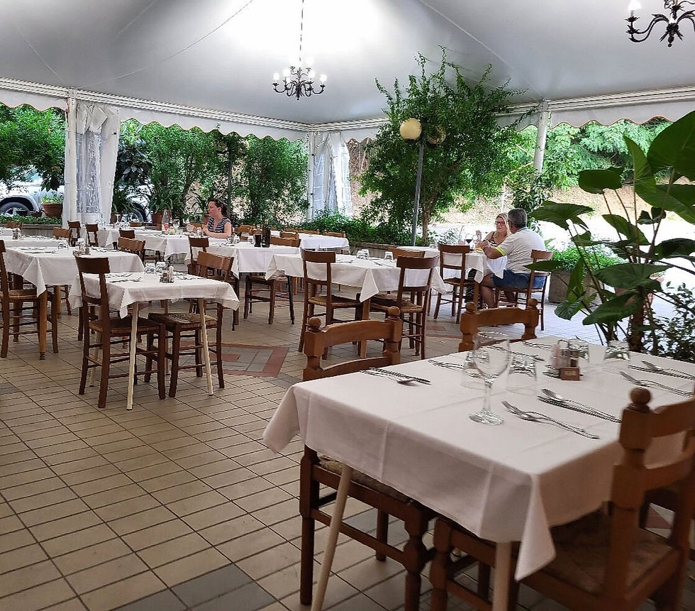 Sala da pranzo esterna