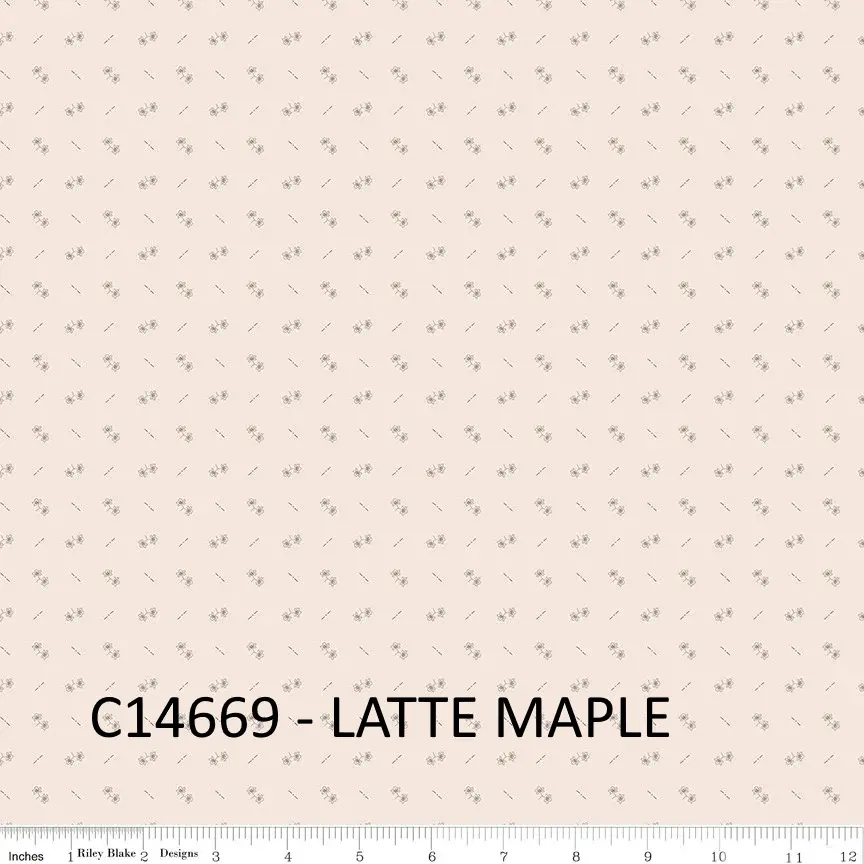 Miniature : Lori Holt Courtepointe Autumn motif  citrouille n° 2 - ST-35011