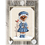 Miniature : Grille point de croix "Ours sous la neige" variante bleue - Annick Abrial