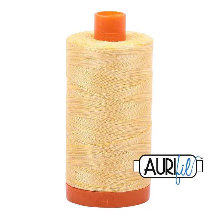 GROSSE BOBINE Coton MAKO 50 Aurifil - Lueur dorée 3920