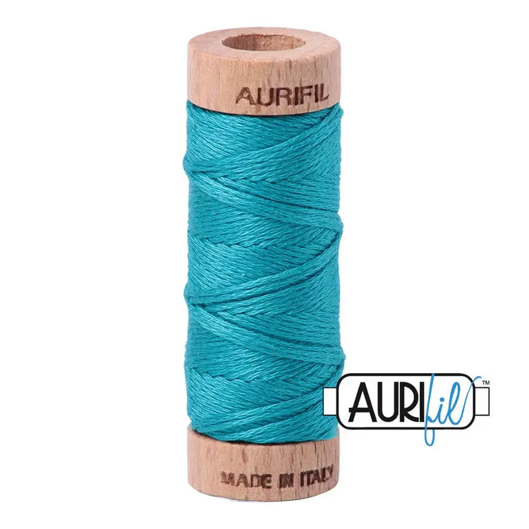Fil à broder Aurifloss Turquoise 2810 - Aurifil