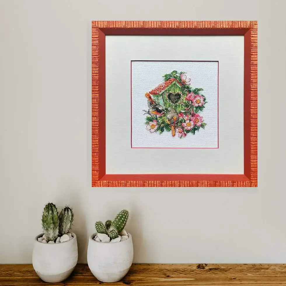 Miniature : RIOLIS -  Kit broderie "Heureux Ensemble" 2092