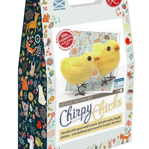 Kit Feutrage Aiguilleté - Hérisson Et Arbre De Noël - Inclut Feutrine, Laines, Aiguilles, Support - Déco Créative Pour Débutants