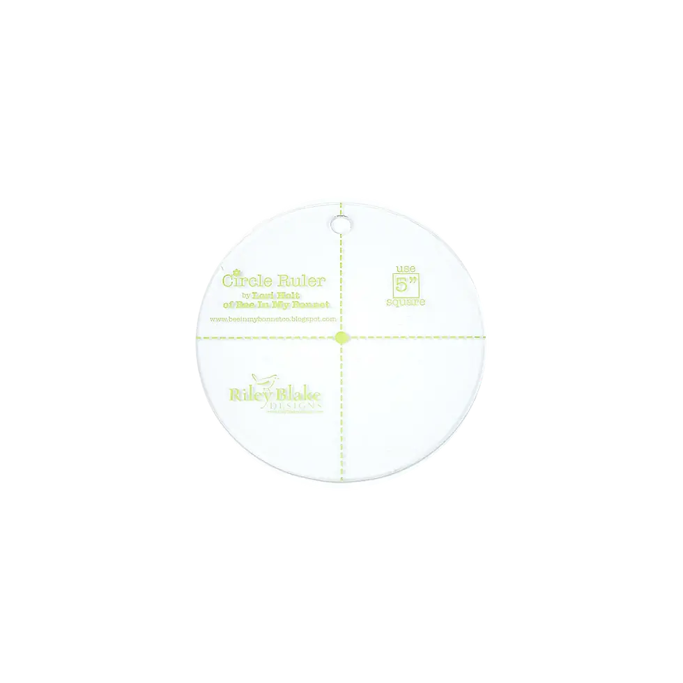 Règle circulaire de Lori Holt - Riley Blake Designs - 5 pouces