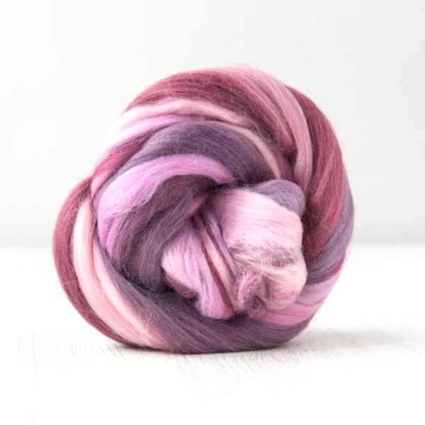 Iris Tempera - Fibres à filer ou feutrer laine mérinos 19 µ en ruban