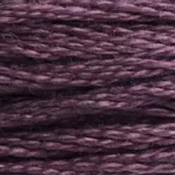 Fil à broder DMC mouliné spécial 25  Art. 117 - 3740 Bois de violette