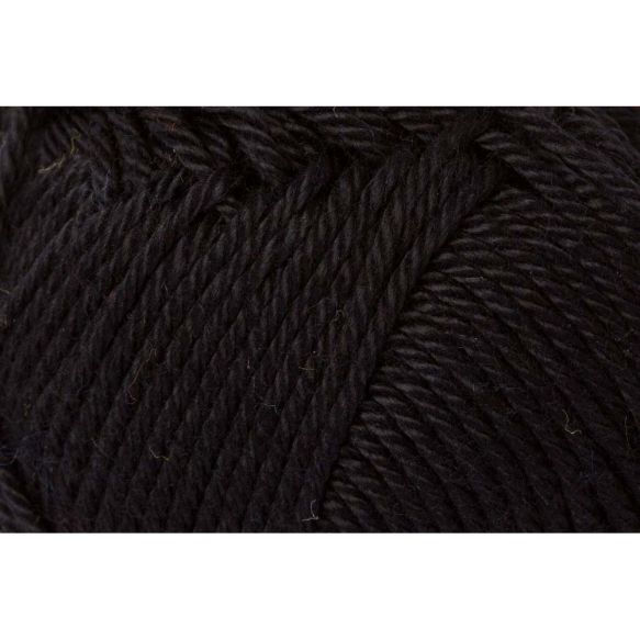 détail fil coton Catania Noir 110 tricot crochet amigurumi Schachenmayr