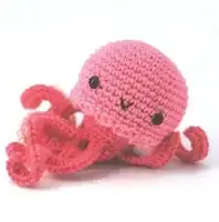 Miniature : PIEUVRE du ivret de 12 modèles amigurumi "A Journey Underwater" de Schachenmayr