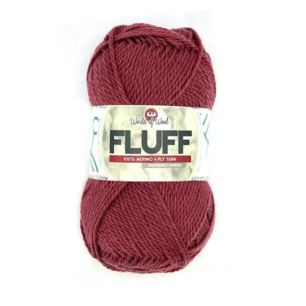 pelote de laine Fluff Sport laine mérinos 4 brins coloris 76 - Wow