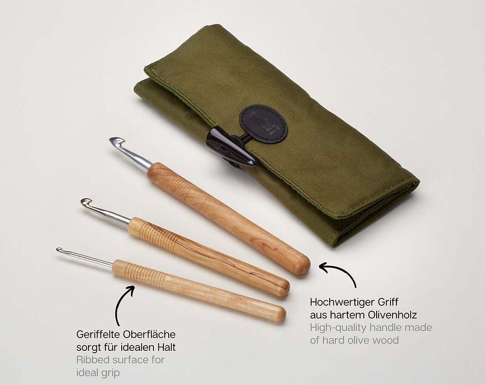 Miniature : Set Addi Wrap avec Crochets en bois d'Olivier