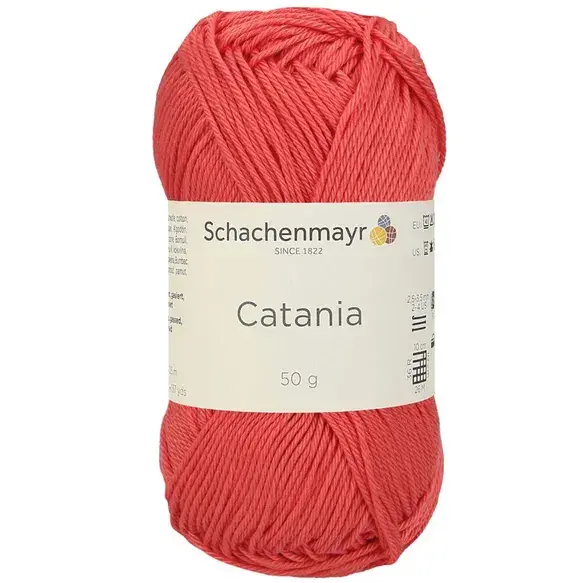 Laine fil coton Catania Camélia 252 tricot crochet amigurumi Schachenmayr