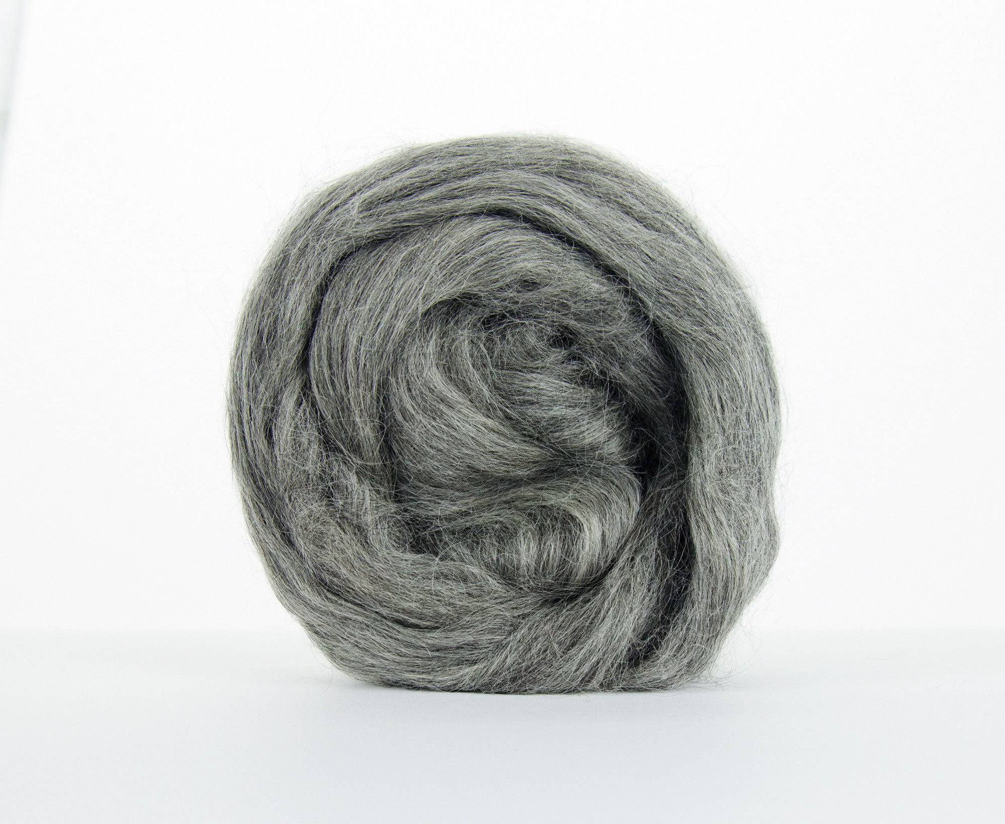 Fibres à filer laine de mouton Gotland Gris naturel