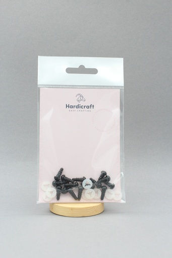 HARDICRAFT - Yeux de sécurité 6 mm pour doudou, hochet