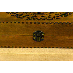 Miniature : détail serrure Boîte de rangement organiseur tri-fils PB-025 EMBROIDERY CRAFT