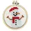 Miniature : Mini kit de broderie Crafty Kit Company "Bonhomme de neige" Mini Matchbox brodé
