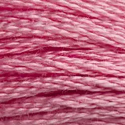 Fil à broder DMC mouliné spécial 25 Art. 117 - 962 Rose ancien