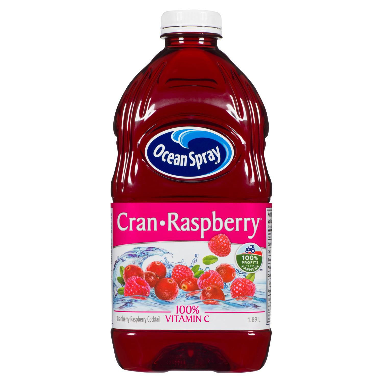 Ocean Spray Cran-Raspberry Juice - 64 oz