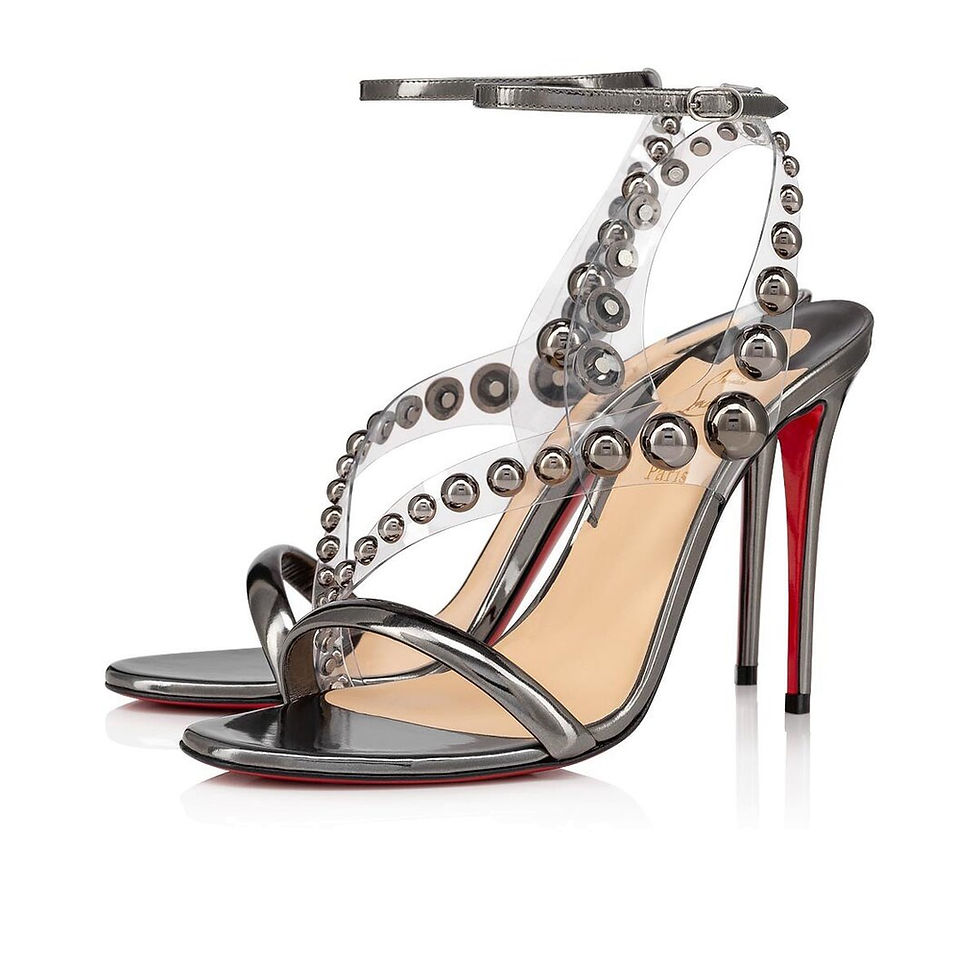 Nancy's Grey Heels