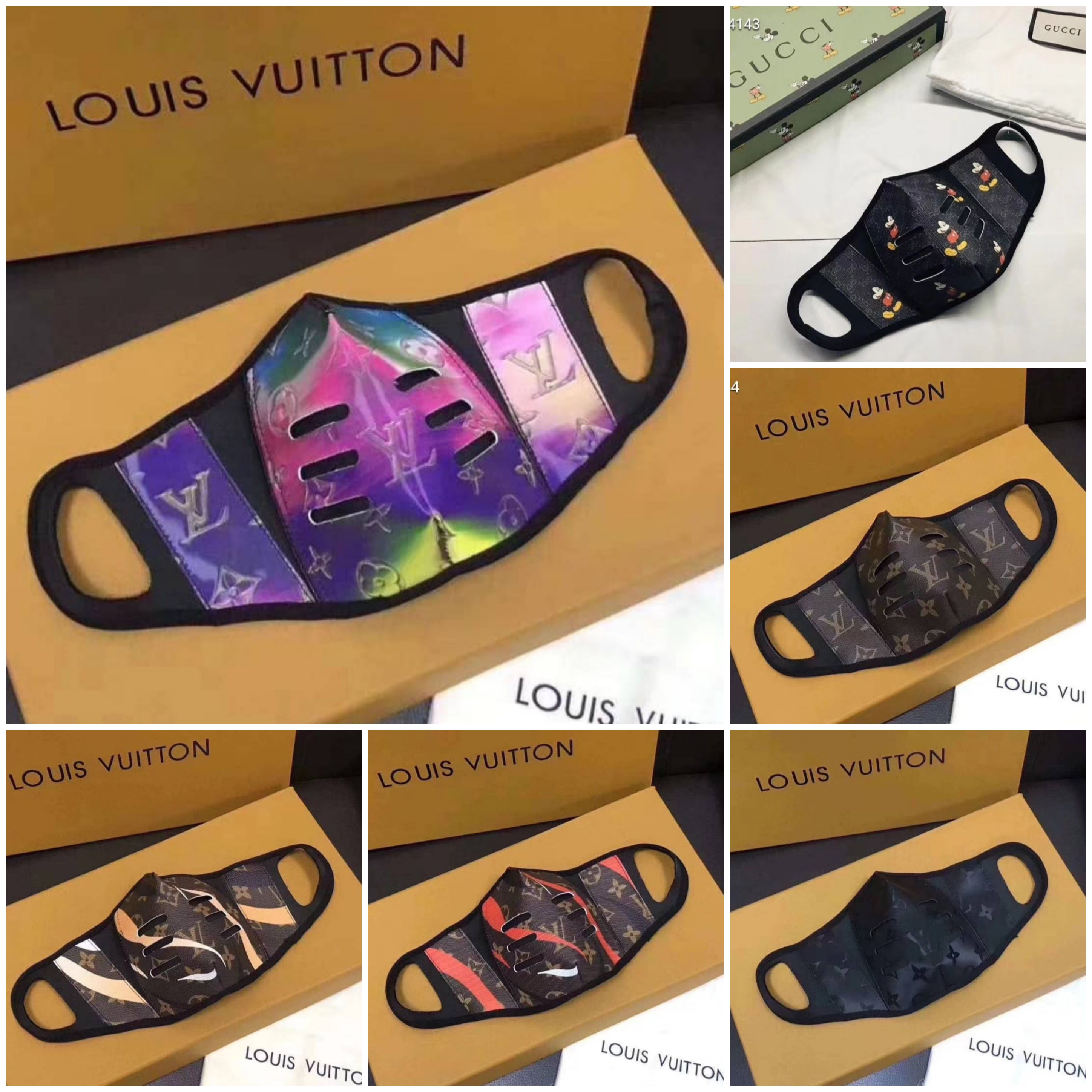 Designer LV Mask