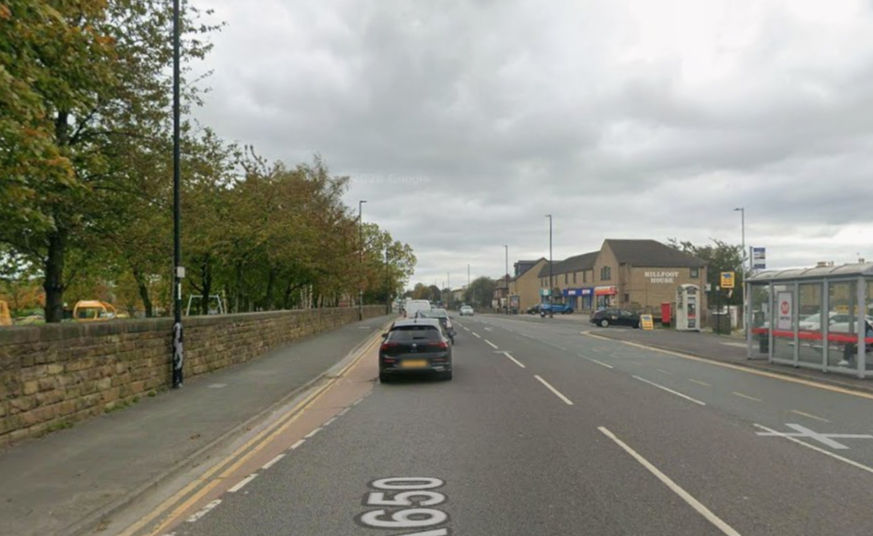 A view of Tong Street (Google Street view)
