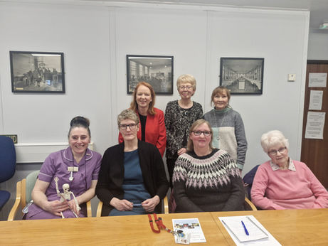 Judith praises 'trailblazing' Bradford fracture liaison service.