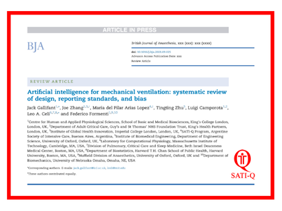Inteligencia Artificial y Ventilación Mecánica