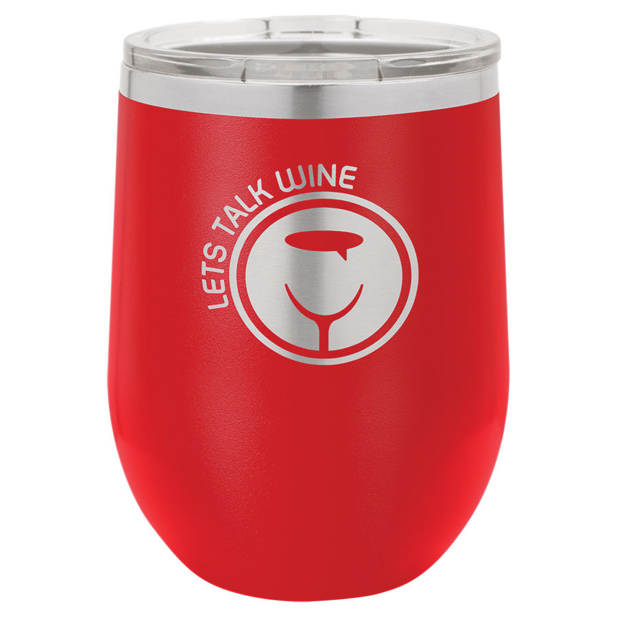 Thumbnail: Insulated Wine Tumbler with Lid (12oz)