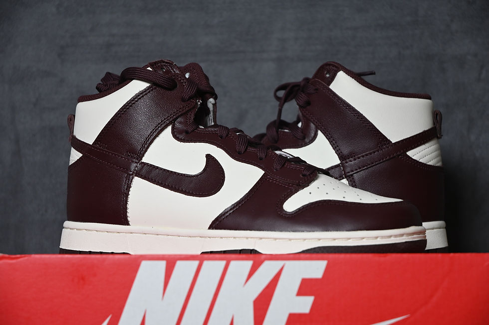 Nike Dunk High Burgundy Crush