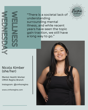 Wellness Wednesday with Nicola Kimber - CMHA Regina
