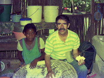 Elaboración del casabe en Honduras por Garifunas