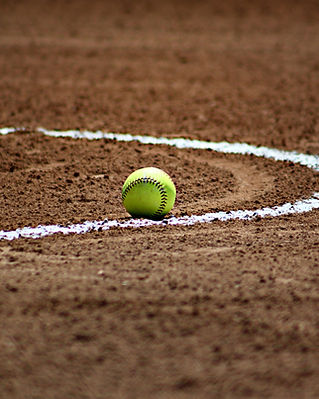 Softball On Field